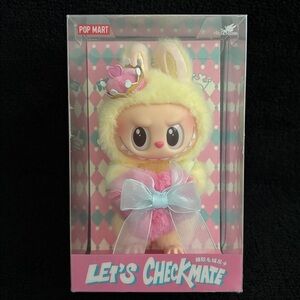 LABUBU - THE MONSTERS Let's Checkmate Series-Vinyl Plush Hanging Card